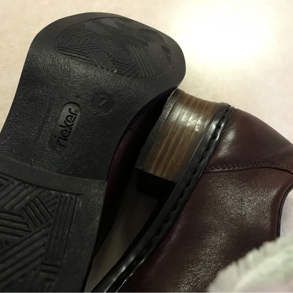 NWOT Rieker ladies leather shoes size 7 - Picture 5 of 10